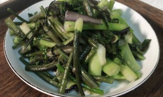 菜苔如何腌制酸菜 菜苔如何腌制