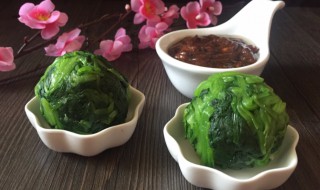 菠菜团子的做法视频 菠菜团子的做法