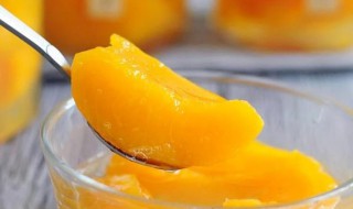 冰糖黄桃罐头的家常做法大全 冰糖黄桃罐头的家常做法