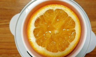 川贝蒸橙子的作用 川贝蒸橙子的作用是什么