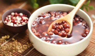 红豆薏米水的正确做法 红豆薏米水的正确做法去湿气