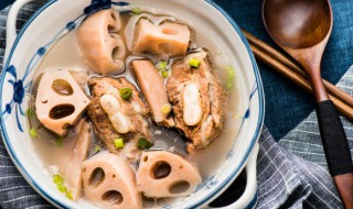 莲藕排骨汤广东的做法窍门 大厨莲藕排骨汤的做法