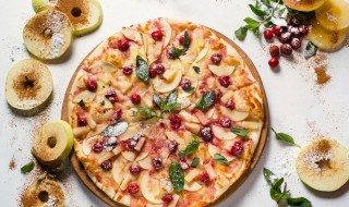水果披萨的家常做法 水果披萨的家常做法大全图解