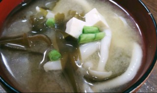 日式味增汤的做法窍门 日式味增汤的家常做法