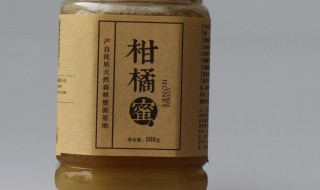 柑桔蜂蜜的食用功效 柑桔浸蜂蜜的做法