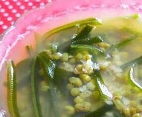 海带绿豆汤的功效与作用 海带绿豆汤的功效与作用