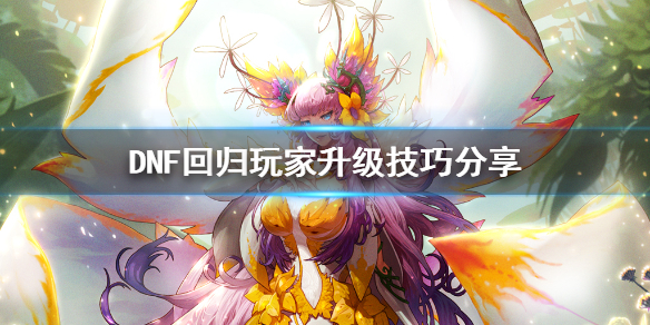 DNF回归玩家怎么升级（现在dnf回归怎么玩）