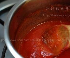 自制番茄酱的做法步骤 自制番茄酱的制作过程