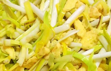 韭黄炒蛋作用 韭黄炒蛋的功效及做法