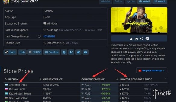 赛博朋克2077阿根廷区多少钱 赛博朋克2077阿根廷区价格介绍
