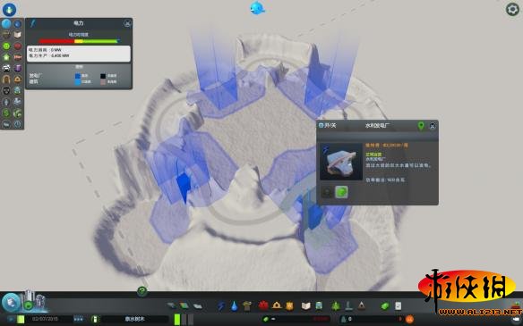 《城市：天际线》高效稳定占地少水体发电场建造攻略