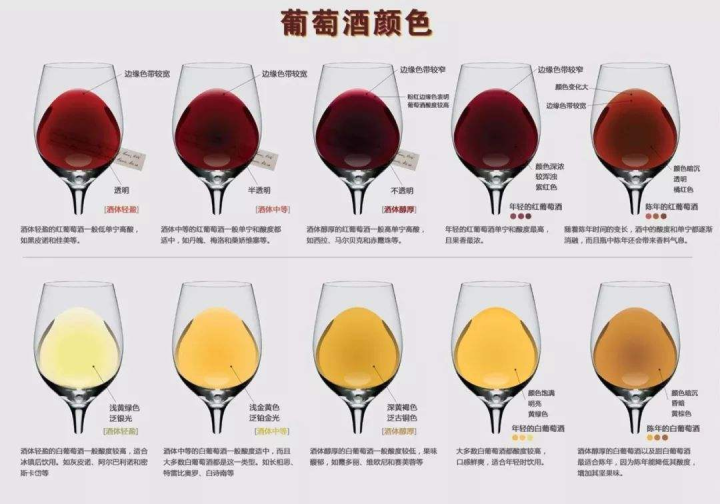 白葡萄酒和红葡萄酒的区别哪个好 白葡萄酒和红葡萄酒的区别