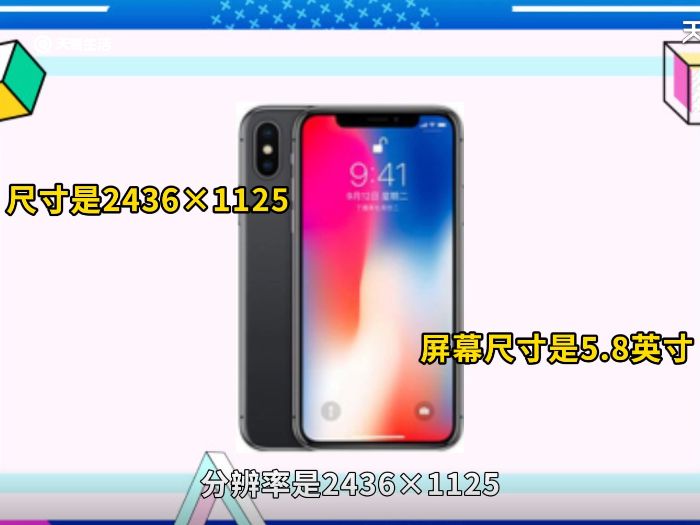 iphonex壁纸尺寸