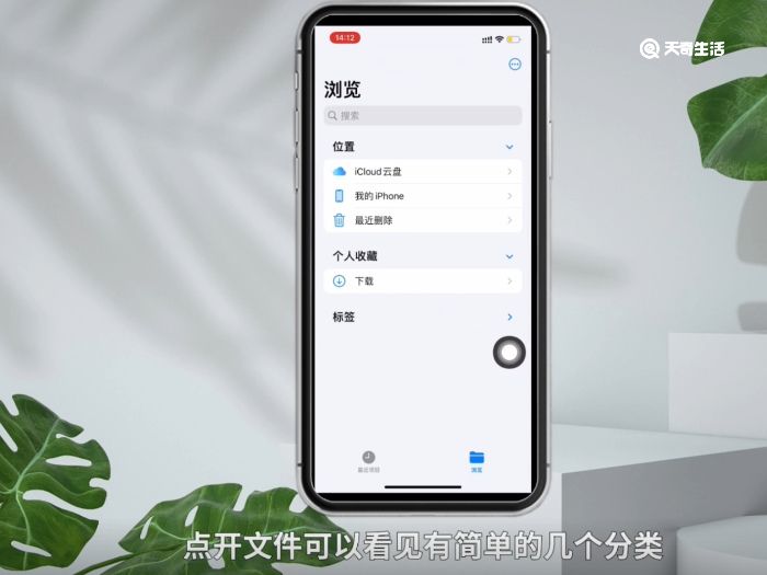 苹果手机的文件管理在哪里