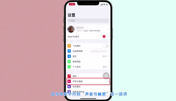 苹果12相机声音怎么关