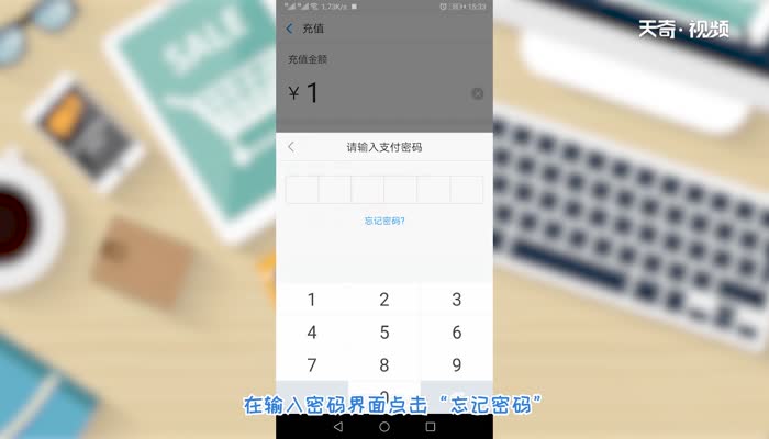 支付宝密码忘记了怎么办