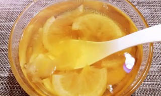 冰糖柠檬水做法 怎样制作柠檬冰糖水
