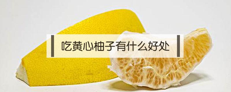 吃黄心柚子有什么好处 柚子黄心的好吃吗