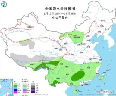 冷空气影响我国中西部 新疆甘肃内蒙古有沙尘天气