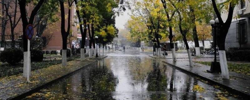 秋天雨水多冬天会怎样（秋天多雨水吗）