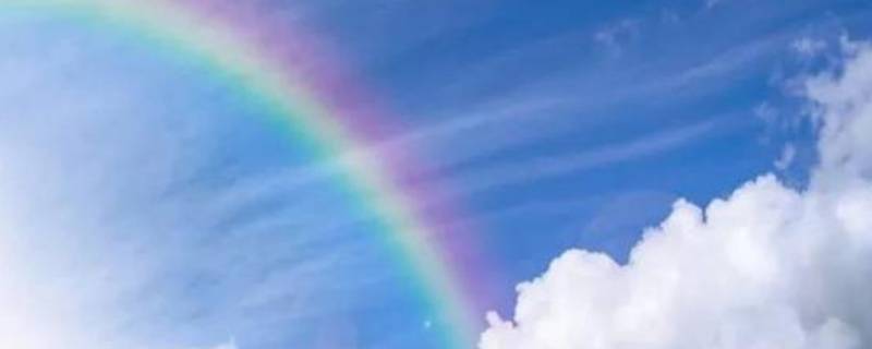 彩虹是光源嘛 天上的彩虹是光源吗