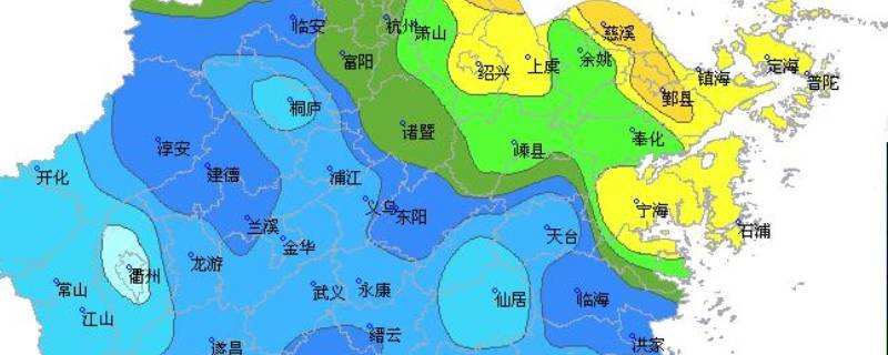浙江的中北部大概位置在哪里 浙江中北部地区是哪里
