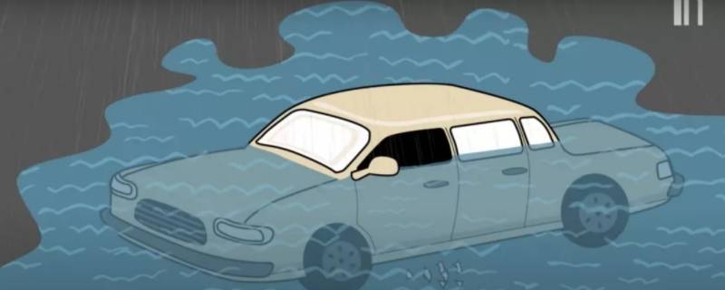 车子被困水中如何逃生 车辆落入水中逃生方法