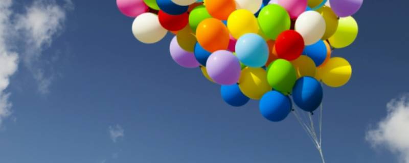 气球怎么飘起来 不是氢气球怎么飘起来