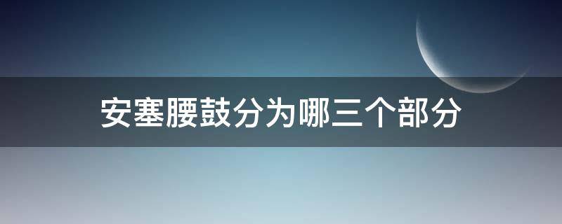 安塞腰鼓分为哪三个部分 安塞腰鼓按照什么顺序分为三部分