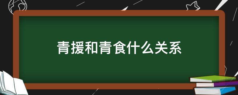 青援食品和青食 青援和青食什么关系