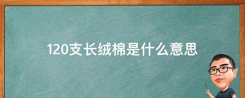 140支长绒棉是什么意思 120支长绒棉是什么意思