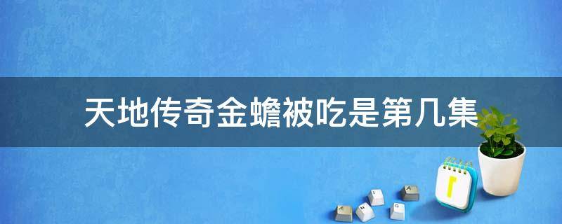 天地传奇金蟾被吃哪一集 天地传奇金蟾被吃是第几集