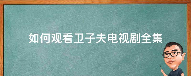 在哪里可以看到卫子夫电视剧完整版 如何观看卫子夫电视剧全集