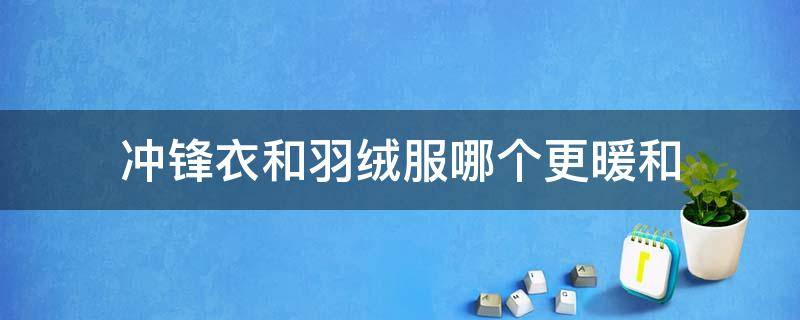 冲锋衣和羽绒服哪个更暖和（冲锋衣暖和还是轻薄羽绒服暖和）