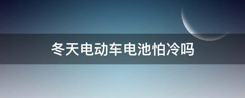 冬天电动车电池怕冷吗（电动车电瓶冬天怕冷吗）