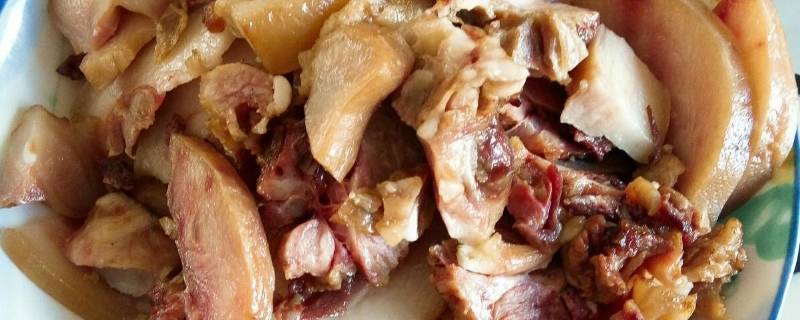 咸猪头肉的做法 最正宗的做法 咸猪头肉怎么做好吃