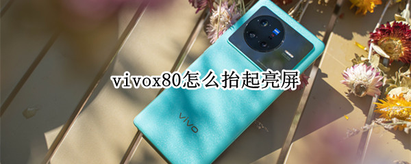 vivox80怎么抬起亮屏（vivox9抬起亮屏怎么关）