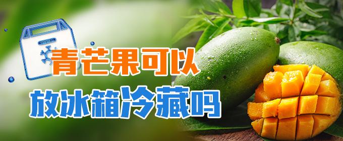 青芒果可以放冰箱冷藏吗（青芒果可以放冰箱冷藏吗多久）