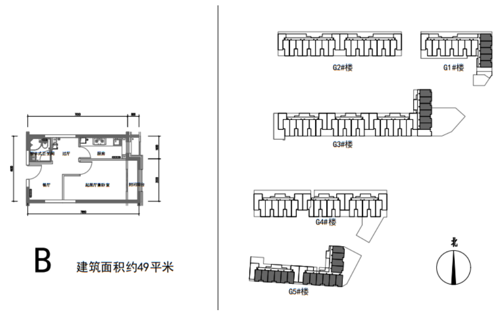 价格+户型 2022年10月北京昌平都会中心公租房项目