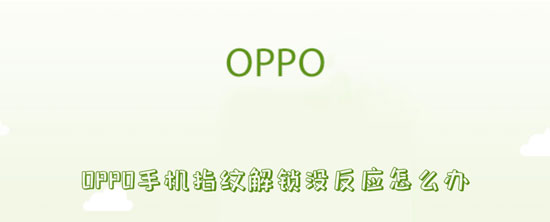 OPPO手机指纹解锁没反应怎么办 为什么oppo手机的指纹解锁没反应