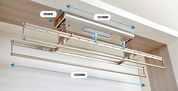 阳台吊顶晾衣架要怎么安装视频 阳台吊顶晾衣架要怎么安装？