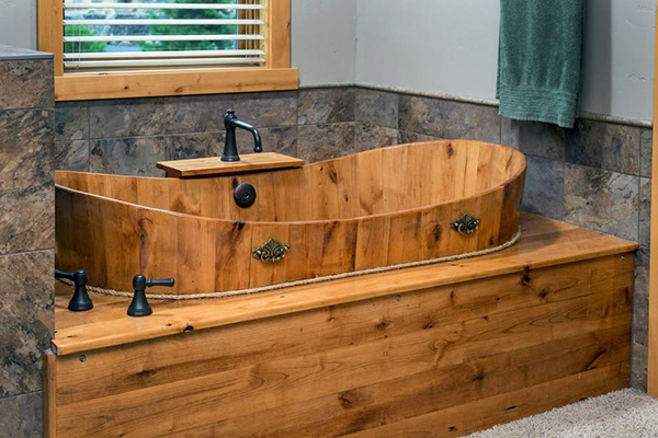 木质*浴缸的优缺点 木质浴缸的优缺点