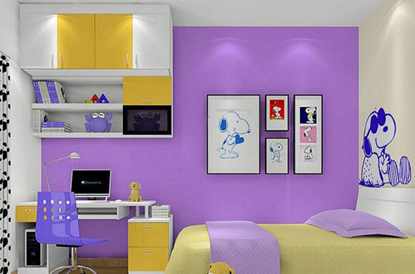 紫色房间的配色技巧 紫色房间的配色技巧有哪些