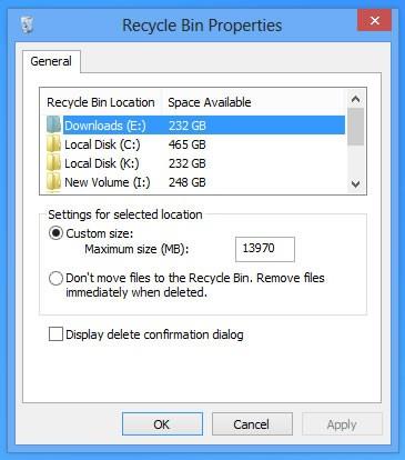 如何恢复Windows8删除文件确认对话框