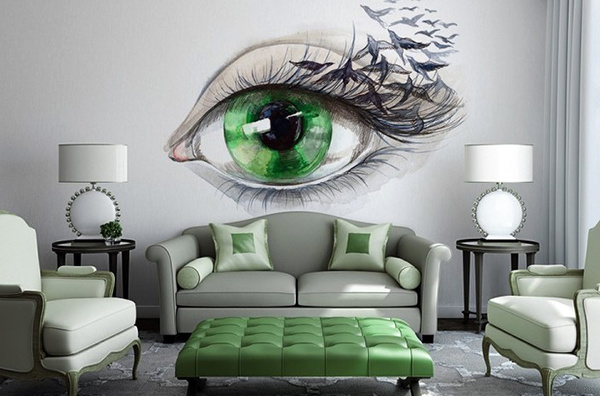 沙发手绘墙制作方法 沙发手绘墙制作方法图片