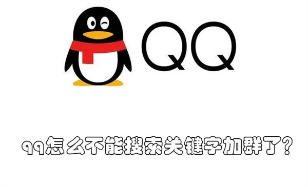 qq怎么不能搜索关键字加群了（2021qq怎么不能搜索群）