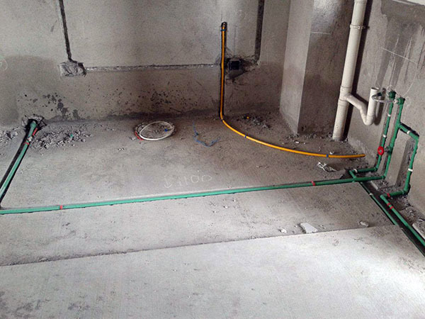 安装家装水管走线的注意要点讲解图 安装家装水管走线的注意要点讲解