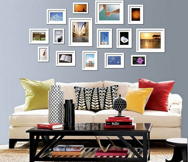 家装照片墙设计方法和相框选购技巧