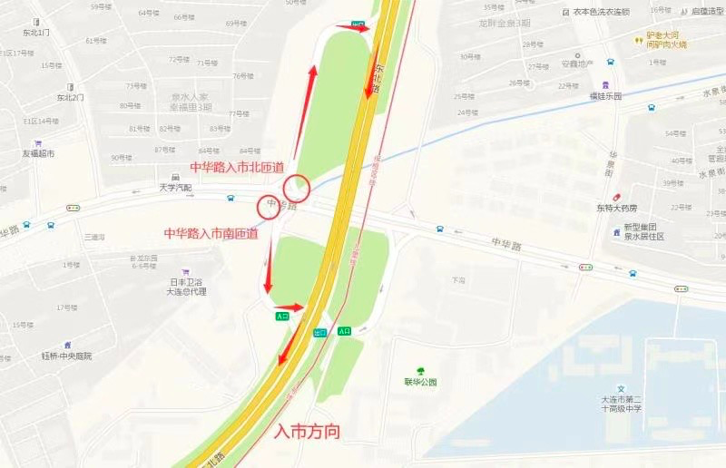 大连东快路上桥口限号吗 大连东快路不限号的上桥口