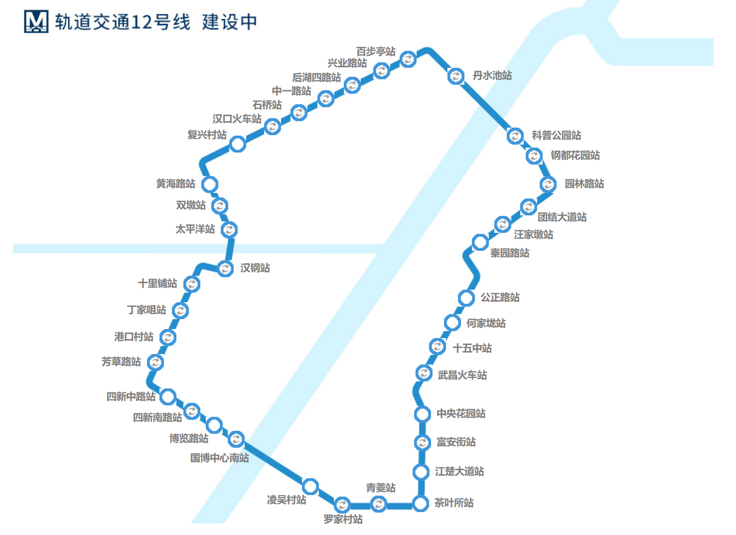 武汉地铁各线路各站点情况查询方法 地铁线路图武汉查询